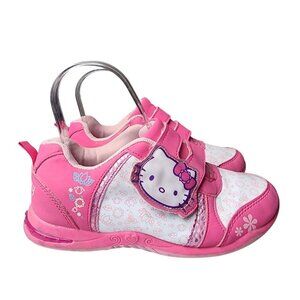 Hello Kitty Pink Slip-On Sneakers Little Girls 2.5